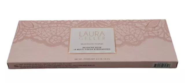 Laura Geller Seasonless Staples Reigning Rose 14 Multi-Finish Eyeshadow Palette