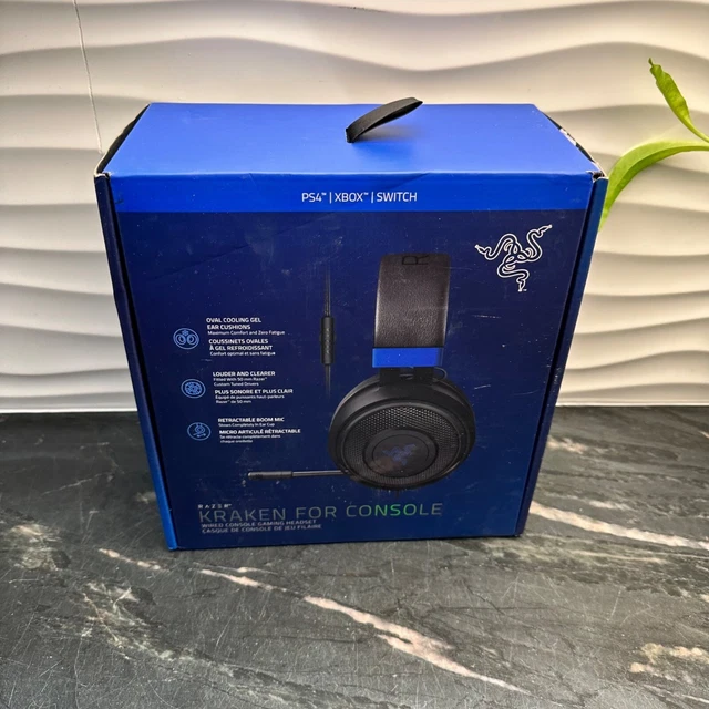 RAZER KRAKEN FOR Console Wired Gaming Headset PS4/PS5/Xbox/Switch 23.
