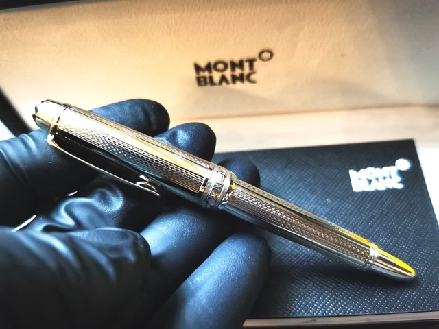 Montblanc M105657 Starwalker Ballpoint Pen - Midnight Silver Brand New