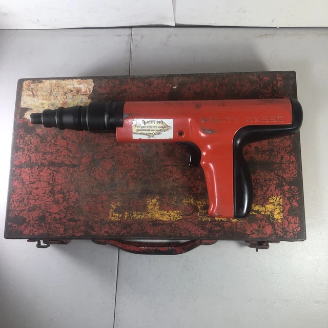 HILTI DX350 POWDER Actuated Fastening Systems Nail Gun & Accessories