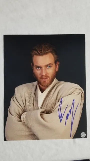 Ewan McGregor Obi Wan Star Wars Signed Autographed 8x10 Photo With COA