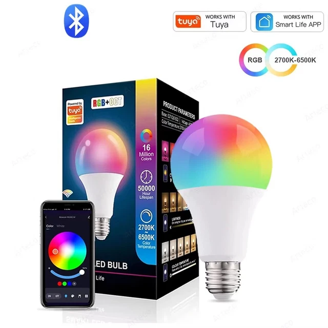 Ampoules intelligentes, avec changement de couleur Benin