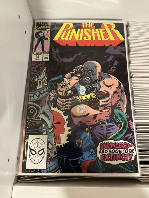The Punisher #32 Marvel Comics (1990) 1st Print Comic Book