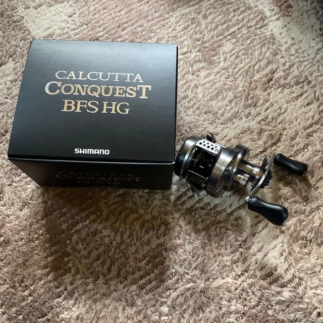 Shimano Calcutta Conquest BFS Right Handle Baitcasting Reel Used Free Shipping