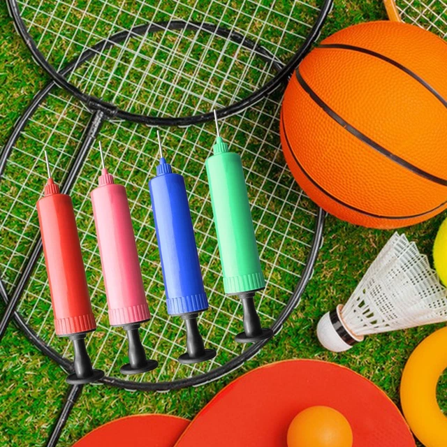 Pompe à Ballon Franklin Sports Avec Manomètre – Double Action, Compacte, 3 Aiguilles Incluses