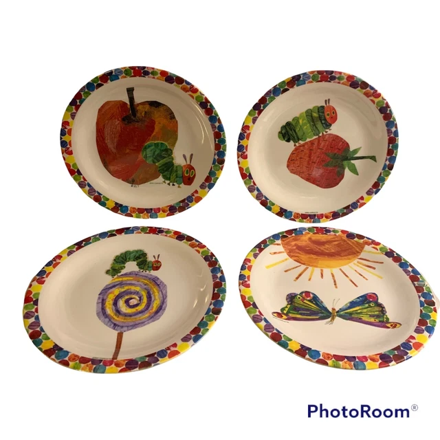 4 RARE VTG Very Hungry Caterpillar Eric Carle Pottery Barn Kids