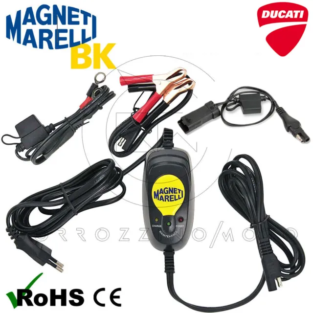 Caricabatteria Magneti Marelli Mantenitore Di Carica Batteria Connettore Ducati