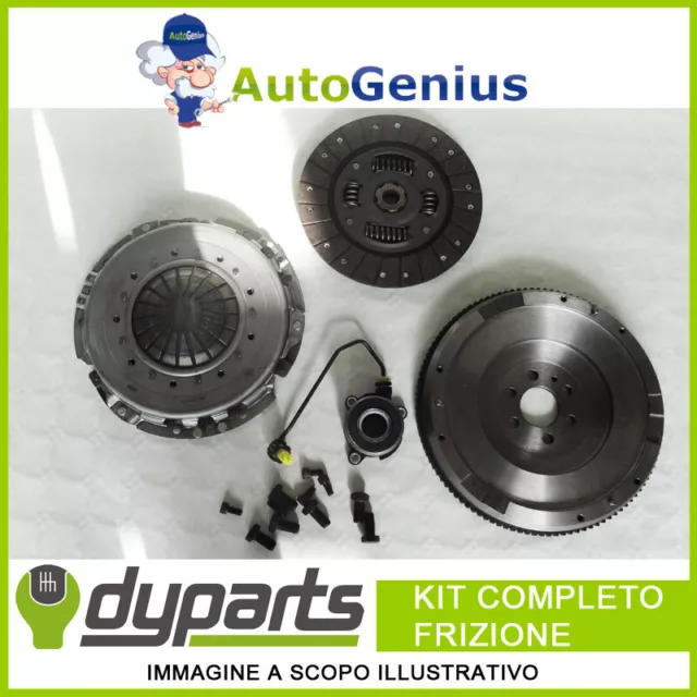 KIT FRIZIONE+VOLANO+CUSCINETTO 4PZ PEUGEOT 308 I 1.6 HDi 07>14 DYF40016