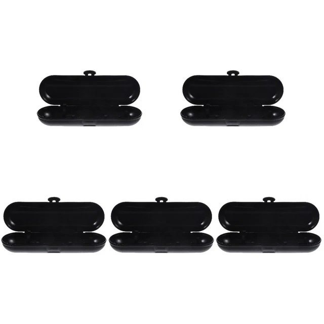 5pcs Praktische elektrische Zahnbürsten Halter Reise Zahnbürsten Lagerkasten