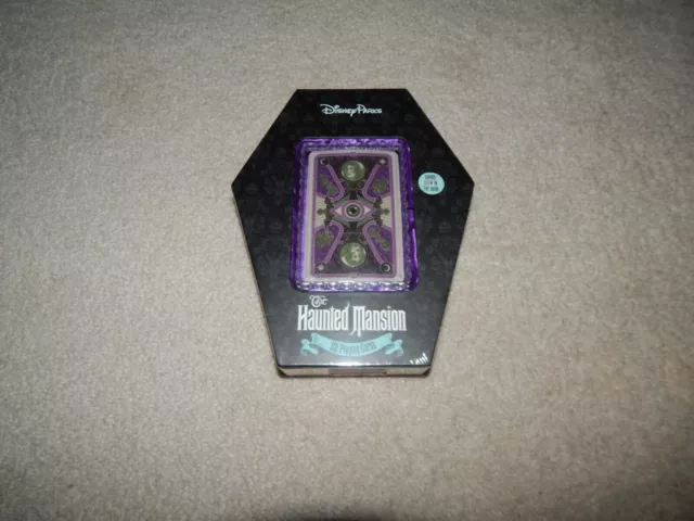 Walt Disney World Haunted Mansion Playing Card Gift Set 50Th Anniversary New