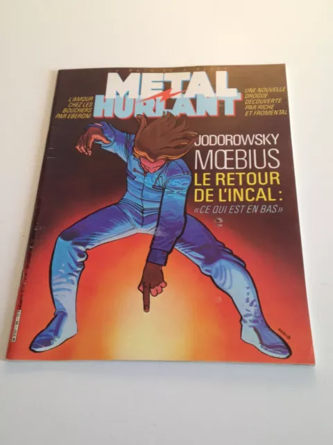 NOV8  --  Magazine  BD   METAL HURLANT N° 86  MOEBIUS