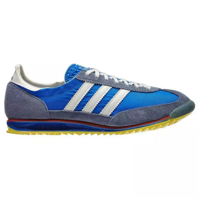 Adidas Originals da Uomo SL72 le Scarpe Tennis Bluebird Retro Vintage Nuovo Og
