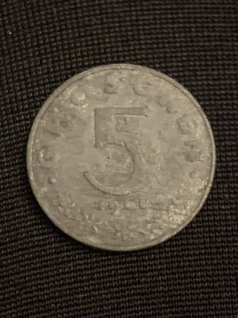 Austria 5 Groschen 1968 Coin