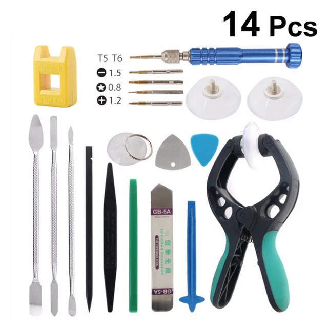 Cellphone repair tool kit Mobile phone repair kit Kit doutils de réparation de t