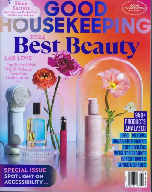 GOOD HOUSEKEEPING Best beauty June 2024 9.99 PicClick