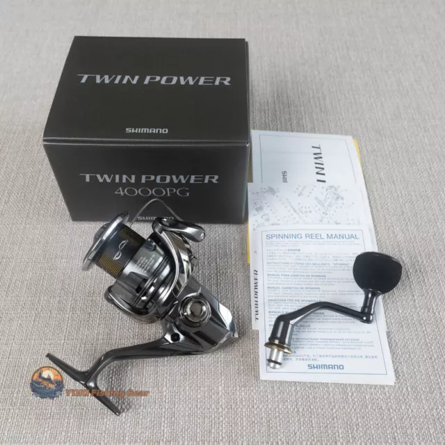 【未使用品】 SHIMANO 24TWIN POWER 4000XG SHIMANO 24 TWIN Power 4000XG 046871 Spinning Reel $479.96
