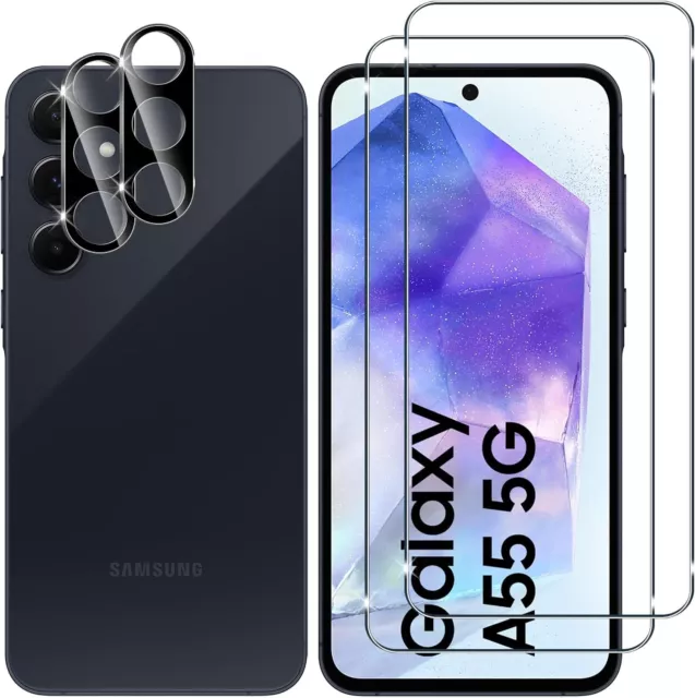 For Samsung Galaxy A54/A35/ A55 5G S21 S22 S23 FE Screen Protector & Camera lens