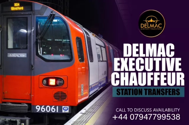 Delmac Airport Executive Chauffeur Service To Euston Station
