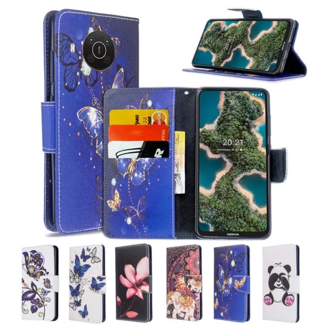 For Nokia X20 & X10 Wallet Leather Case Flip Magnetic Shockproof Stylish Cover