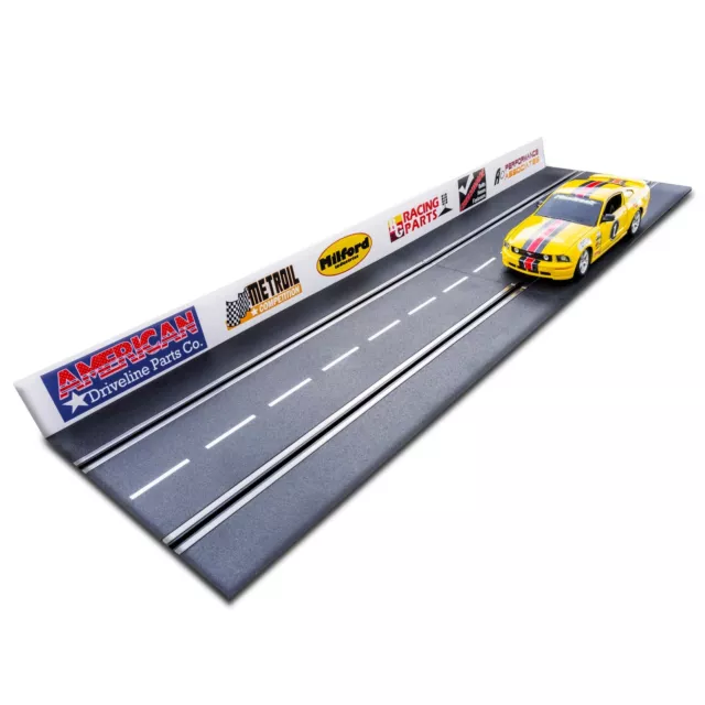 NEW Carrera Slot Car 1/32 Guard Rails Set - Sponsor FITS Scalextric, Aurora, SCX 2