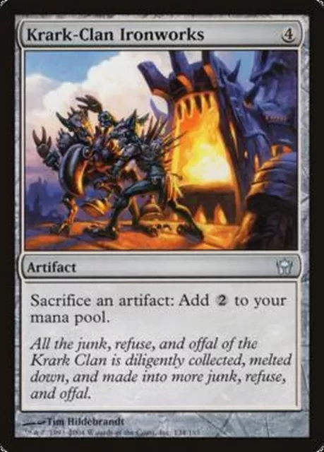 RUSH FR/VF FRENCH Ferronnerie du clan Krark - Krark-Clan Ironworks MTG Magic 5DN