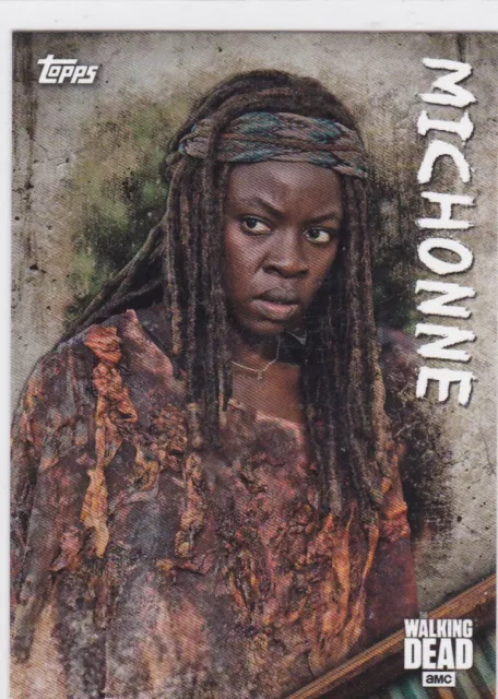 Topps The Walking Dead Card Season 6 Character C-3 Michonne