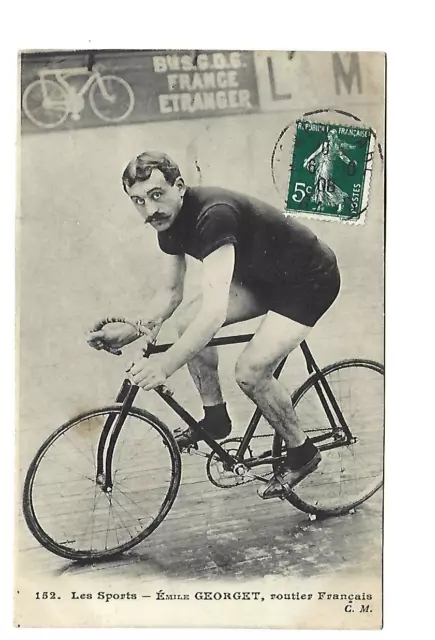 Sport  Cyclisme  Emile Georget  Routier Francais