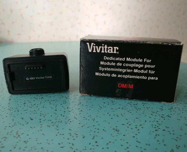 Módulo dedicado Vivitar 1981 vintage 0234443 nuevo de lote antiguo