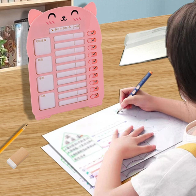 CHORE CHART FOR Kids Cute My Chores Checklist Task Board Manage Kids ...