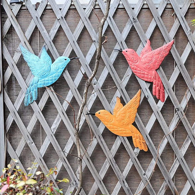 3pcs Bird Hanging Ornament Delicate Fantastic Widely Usage Hummingbird Pendant