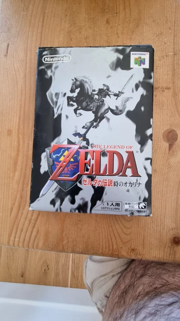 N64 Version 1.0 Zelda Ocarina Of Time ~ NTSC-J Japanese *USA SELLER *  Authentic