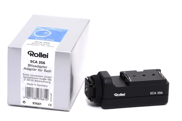 Rollei SCA 356 Adapter For Flash original boxed 97661 Mint Condition