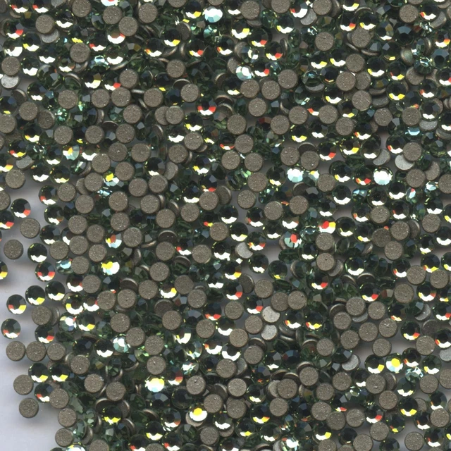 2000 SS5 P *** 50 STRASS SWAROVSKI FOND PLAT 1,85mm PERIDOT F