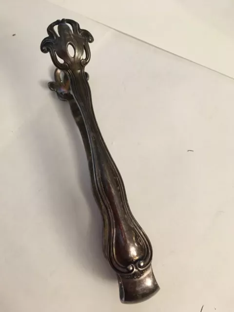 RARE Mechanics / WATSON STERLING Tongs Sugar Cube ?  Mount Vernon