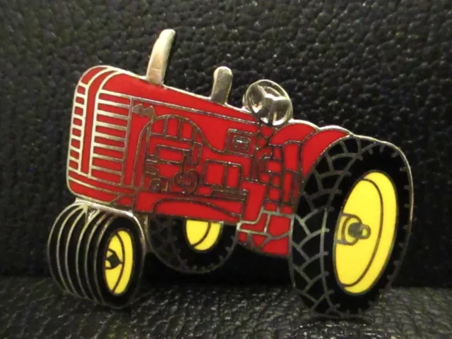 Massey Harris 20 30 33 44 81 82 102 or 101 Tractor Hat Lapel Accessory Pin MH