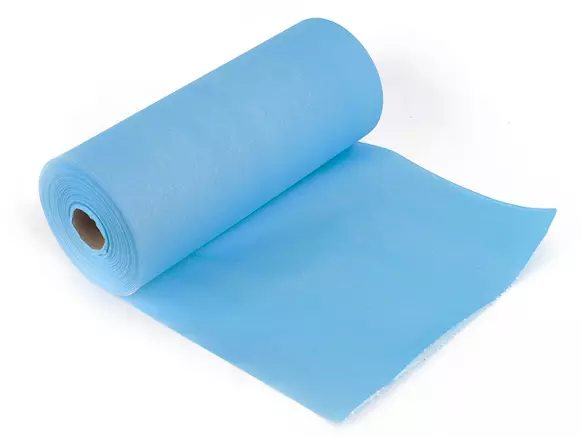 Dental Blue Bibs On A Roll  2Ply Protective Patient Aprons Dentistry Disposable