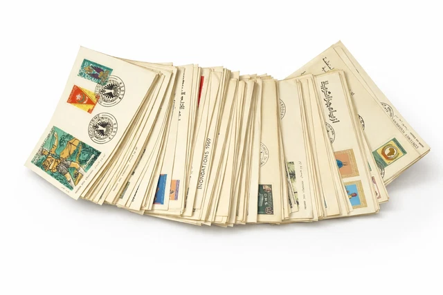 Lot De 10 Cartes Premier Jour "Les Impressionnistes" – Oblitérées, Parfait état, France