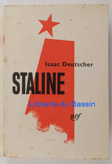 Staline Isaac Deutscher 1953 SP