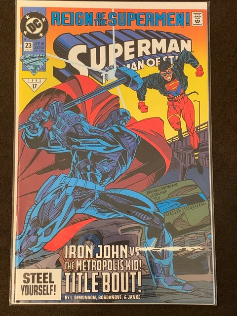 Superman Man of Steel #23 DC Comics (1993) Reign of the Supermen