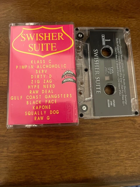 SWISHER SUITE COMPILATION 1994 Gangsta Rap Cassette G-Funk SWISHER SUITE COMPILATION 1994 Gangsta Rap Cassette G-Funk