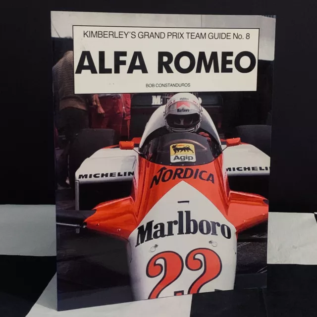 Alfa Romeo Kimberleys Grand Prix Team Guide No 8 Book 1983 De Cesaris Baldi 183