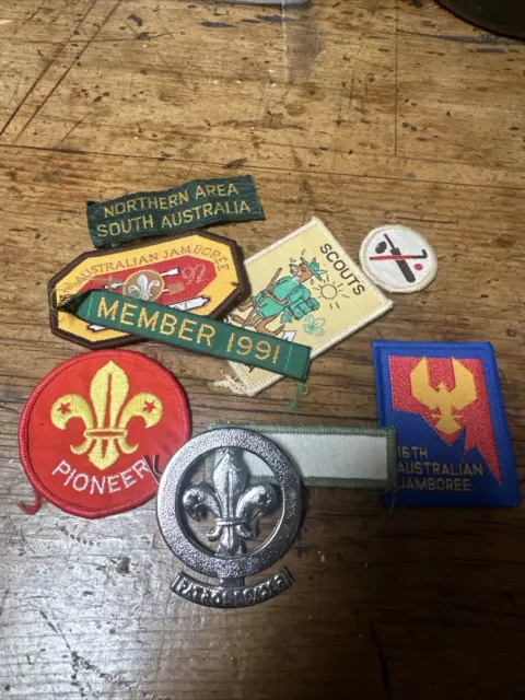 Old Australian Scout Badges And Patches