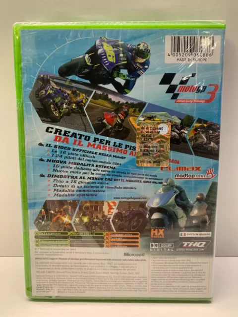 Motogp 3 - Xbox - Gioco Nuovo Sigillato Pal Version New Sealed Moto Gp 3 2