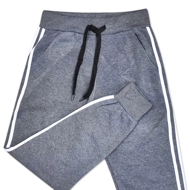 Tuta Uomo Invernale Completo Caldo Cotone Sportivo Bande Felpa + Pantalone VEQUE 12