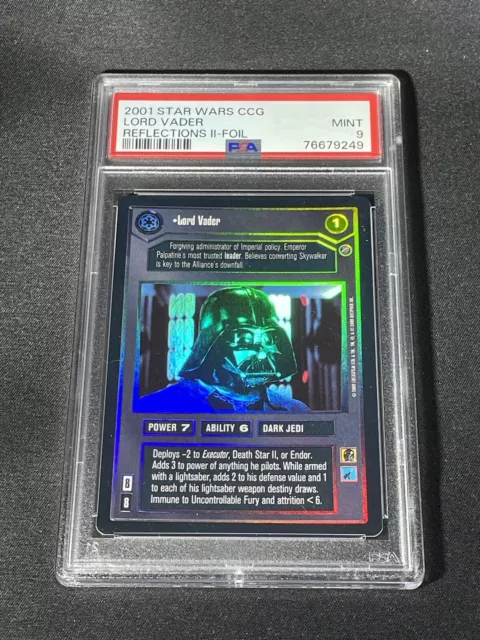 Star Wars Ccg Lord Vader Foil FOR SALE! - PicClick