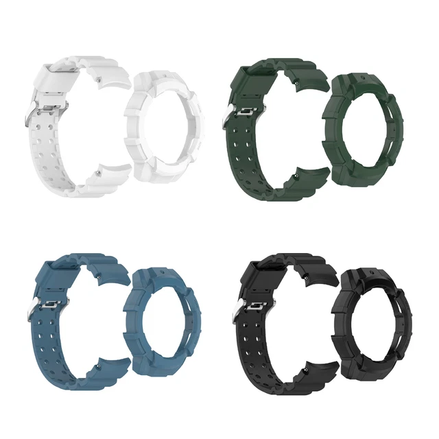 Silicone Strap For Watch 6 Sport 40/44mm Watchband Bracelet & Dial Strap