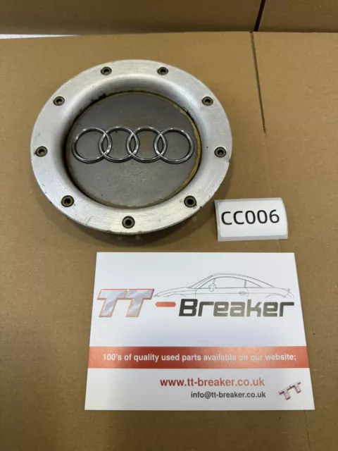 Audi TT Mk1 8N - 1x Alloy Wheel Centre Cap 8N0601165K - Used (CC006)