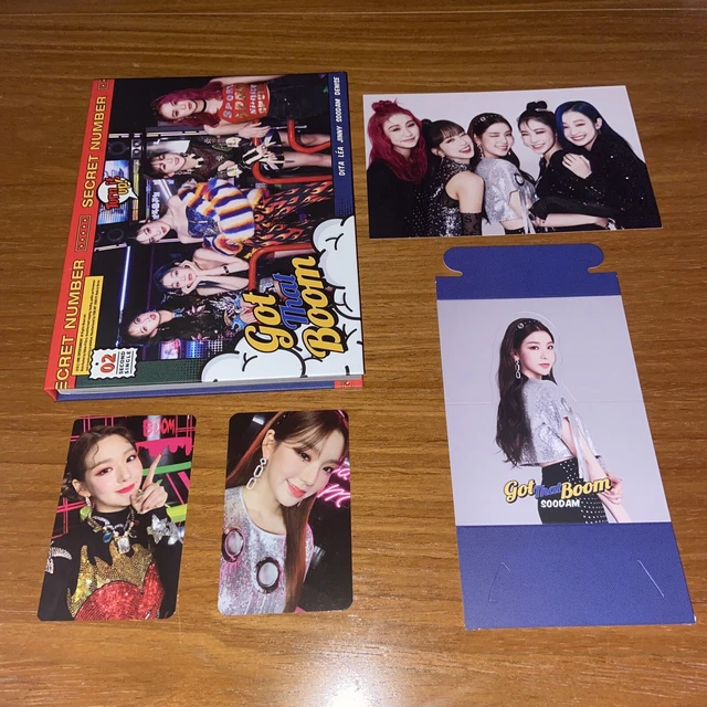 Secret Number Got That Boom Soodam Set Photocard And Postcard Dita Standee