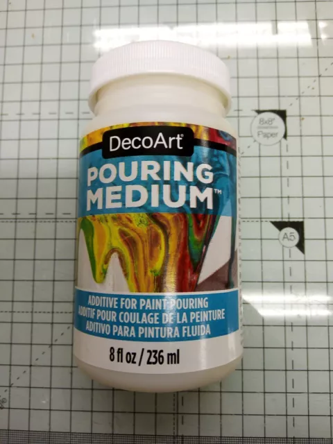 Vertido de pintura DecoArt medio - 8 oz (236 ml)