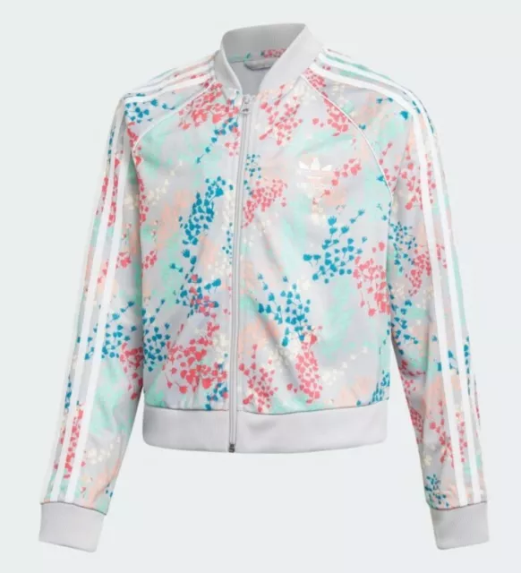 Adidas SST Junior Girls Track Top Tracksuit Jacket